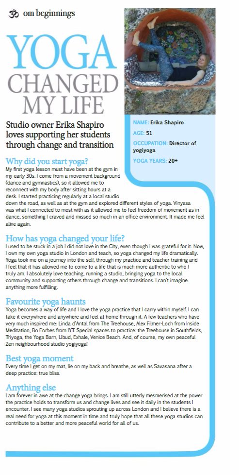 Press Yogiyoga Om Magazine Amazing Spaces